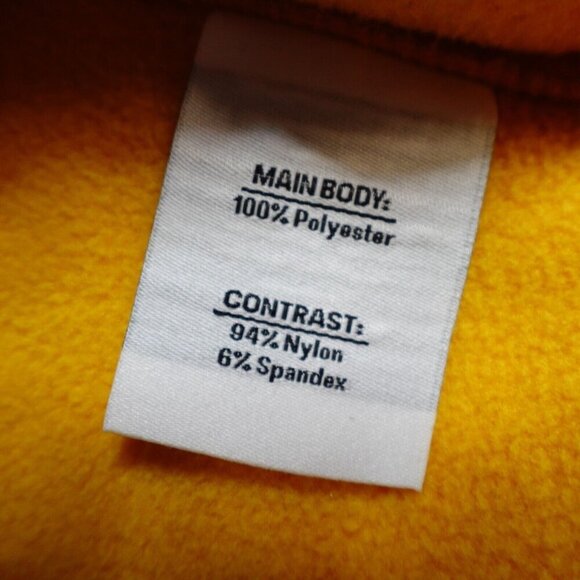 REI x Afro Jacket XL Yellow 1/4 Zip Kangaroo Pockets - Picture 7 of 13